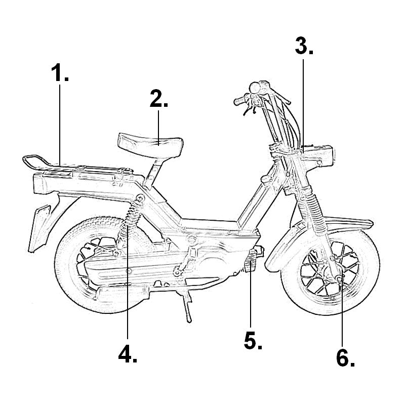 Parts by drawing