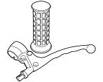 Zündapp – Throttle handles, Brake and Clutch levers