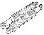 All sizes shock absorbers for Gilera Citta All sizes shock absorbers for Gilera Citta