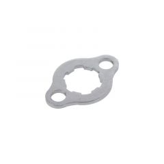 Securing Plate Front Sprocket Honda Notch at Bolt Hole