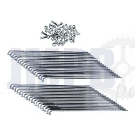 Spokes set Zundapp Small hub 181MM
