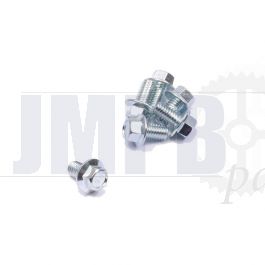 Flange bolt Galvanized M6X10 SW8