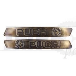 Tank Transfer set Puch Maxi Gold Metal JMPB Parts