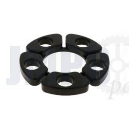 Set Mounted rubbers ( Sprocket carriers ) Kreidler