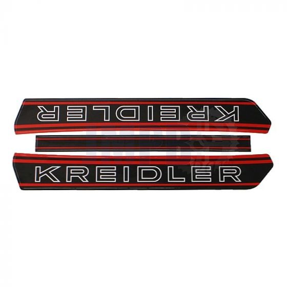 Tank stickers Kreidler Black/Red