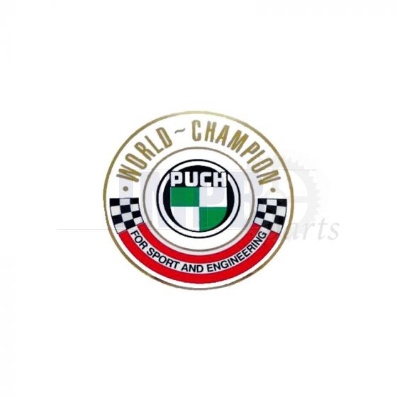 Sticker Puch World Champion 50MM
