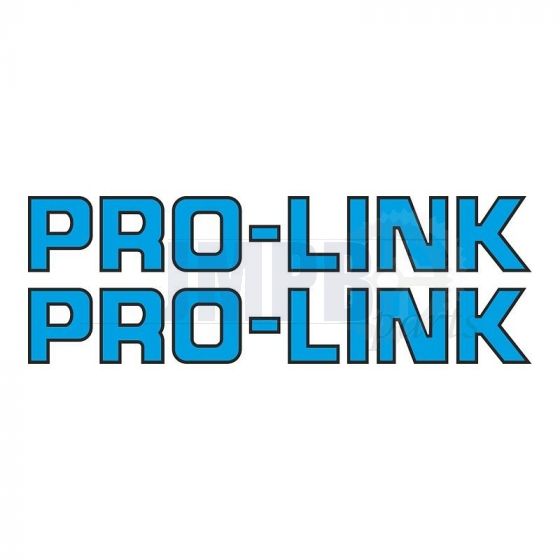 Stickerset Pro-Link Blue 16.5CM