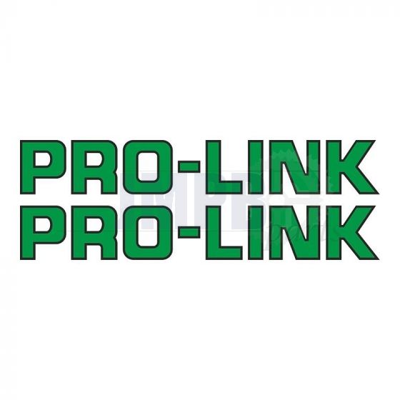 Stickerset Pro-Link Green 16.5CM
