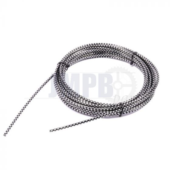 Outer cable Black/Chromed With Teflon Lining Roll a 10 Meter