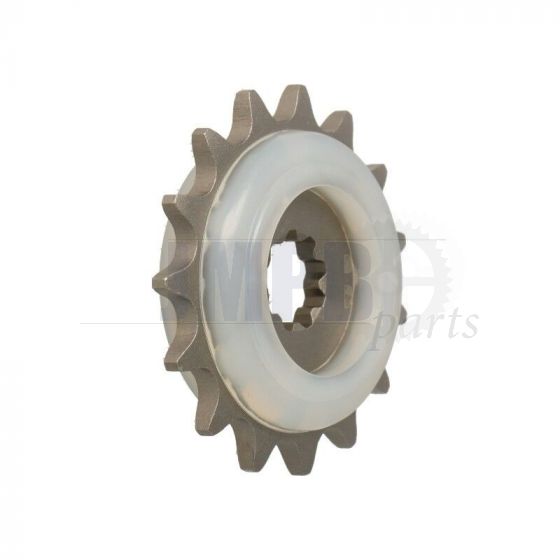 Front sprocket 15 Teeth with White Rubber Puch Maxi