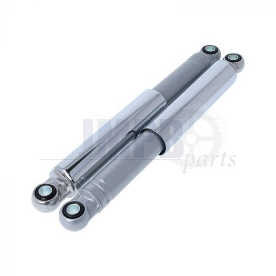 Shock absorbers Grey/Chrome Closed IMCA 290MM
