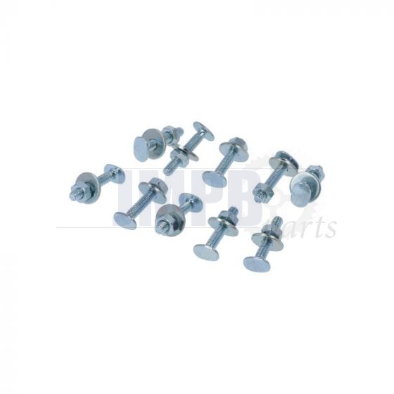 Buddyseat strip Mounting bolts Universal 10 pieces