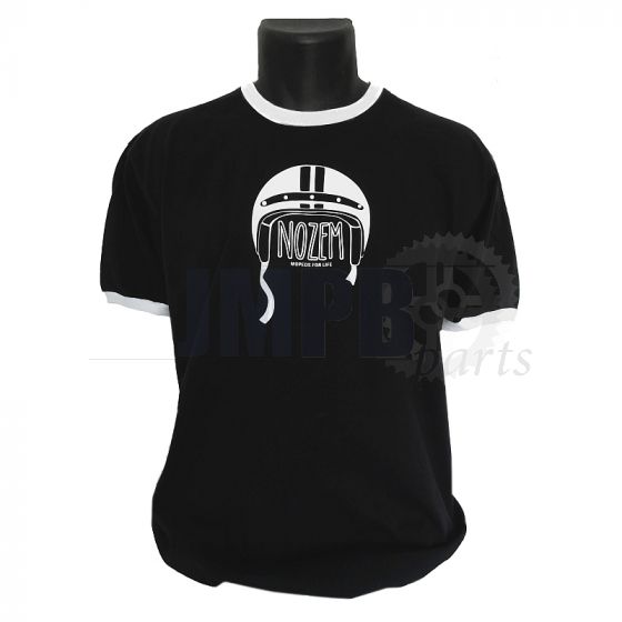 T-Shirt Nozem Black/White
