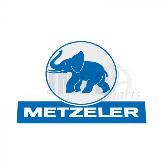 Sticker Logo Metzeler 86X65MM