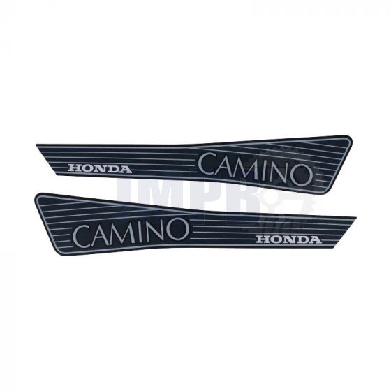 Stickerset Tank Honda Camino Grey/Black