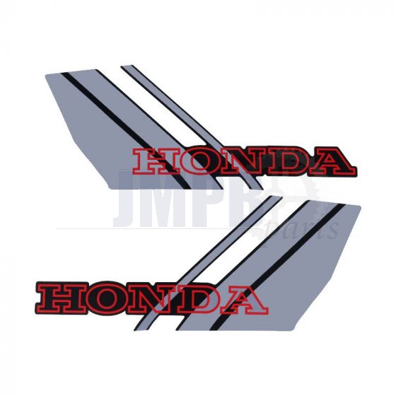 Stickerset Tank Honda Camino Special Grey/Black/Red