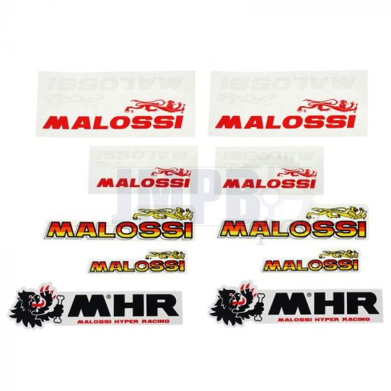 Stickerset Malossi Various 10-Pieces
