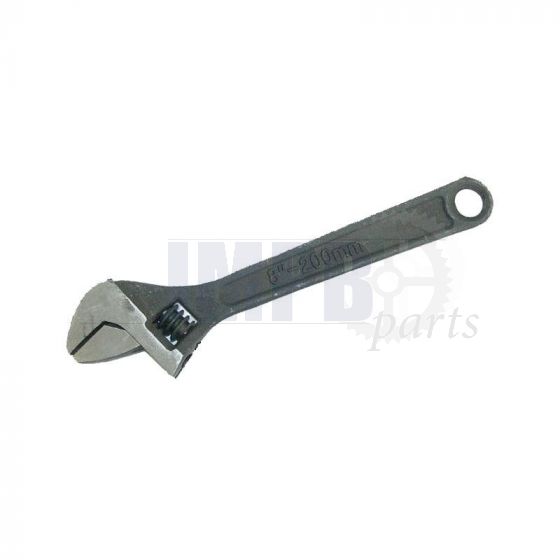 Adjustable Wrench 8 Inch Black 200MM
