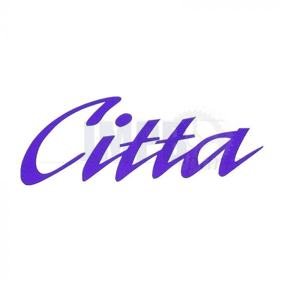 Sticker Citta Purple 10CM