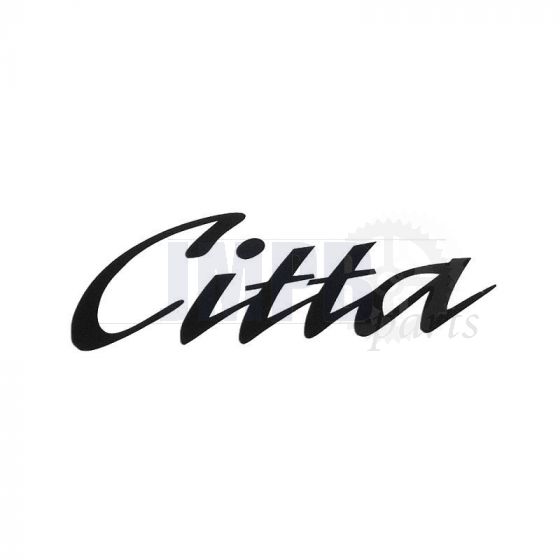 Sticker Citta Black 10CM