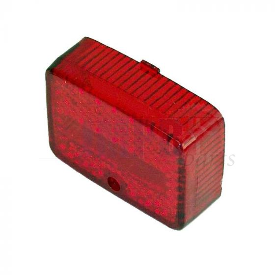 Taillight Glass Small Puch Maxi Red