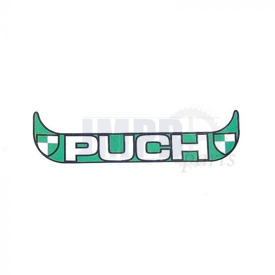 Sticker License plate holder Small Puch White