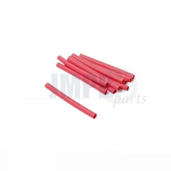 Shrink tubes 2.0 X 40MM 10 Pieces Red