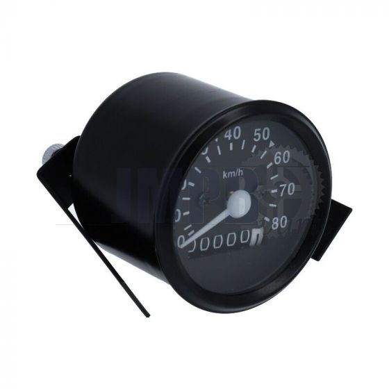 Speedometer 60MM VDO Connection Black