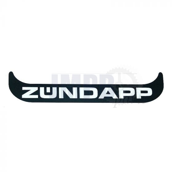 Sticker License plate holder Wide Zundapp