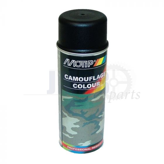 Motip Camouflage Lacquer Black - 400ML