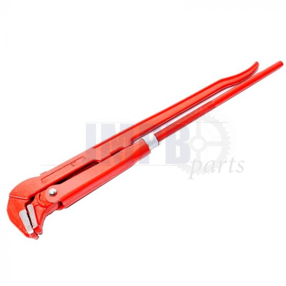 Pipe wrench 4'' Red 90 Degrees