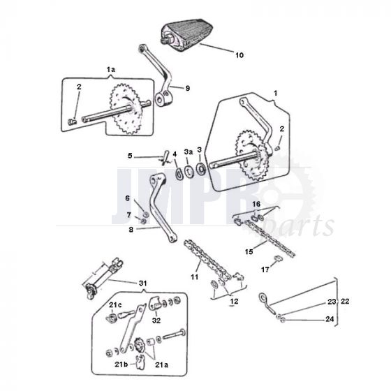 Crank Puch Maxi