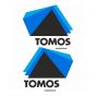 Tank stickers Tomos NTX Blue/Black