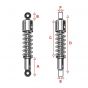 Shock absorbers Puch Monza 350MM
