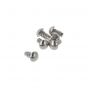 Drive in screw Nickel plated 3,5X6.5MM