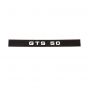 Sticker Zundapp GTS50 Black/White