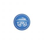 Sticker Tomos Logo Round 41MM
