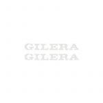 Stickerset Gilera Small White 81X10MM