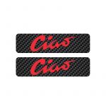 Tank stickers Ciao Carbon/Red