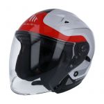 Helmet Jet Avenue Crossroad MT White/Red