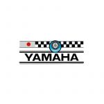 Sticker Yamaha Japanese /  Finish Flag