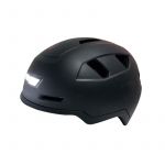 Helmet Moped Black with Lighting