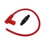 Sparkplug cable 9MM Red + Reducer