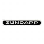Sticker Zundapp Black/White 12.8CM