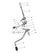 Locking pin Gear lever Kreidler indirect transmission