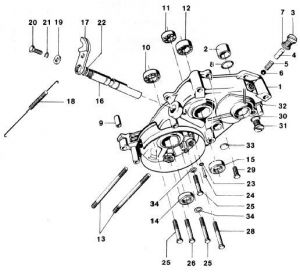 Crankcase Left Kreidler 5G Indirect