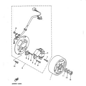 Ignition Electronic Yamaha DT50MX