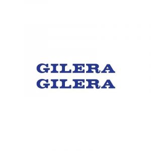 Stickerset Gilera Small Blue 81X10MM