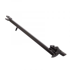 Side Stand with Rubber Black Honda MT 36CM