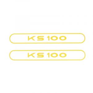 Stickerset Tank Zundapp KS100 Yellow